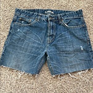 Carbon Blue Denim‎ Men's Shorts